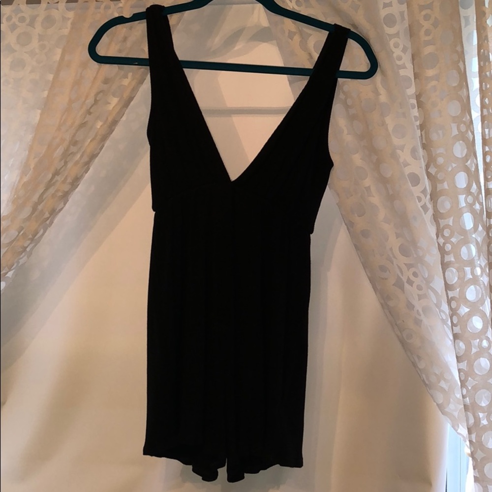 Urban outfitters black romper